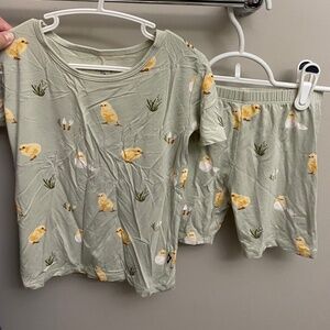 Bamboo Short Sleeve PJ Set